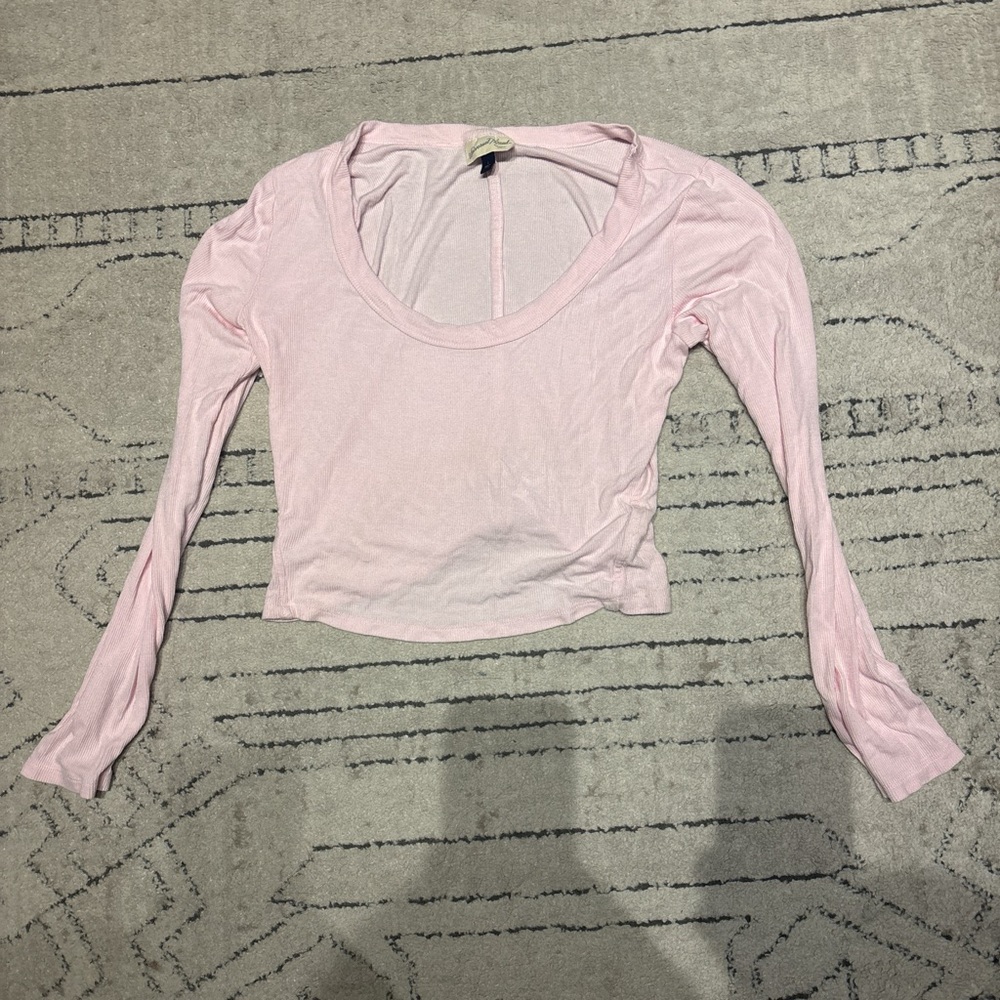 Universal Thread Light Pink Long Sleeve Top
